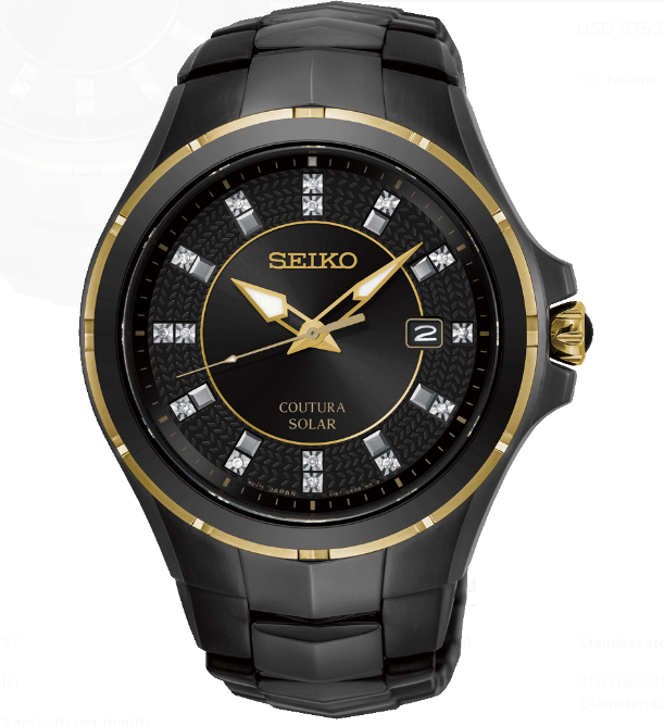 Seiko Coutura SNE506 Replica Watch